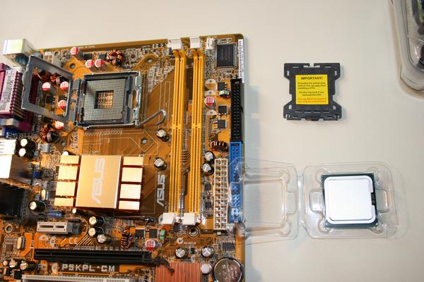 CPu and motherboard