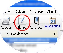 Thunderbird Ecrire un message