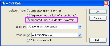 new css rule advanced window