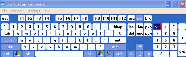 windows virtual keyboard